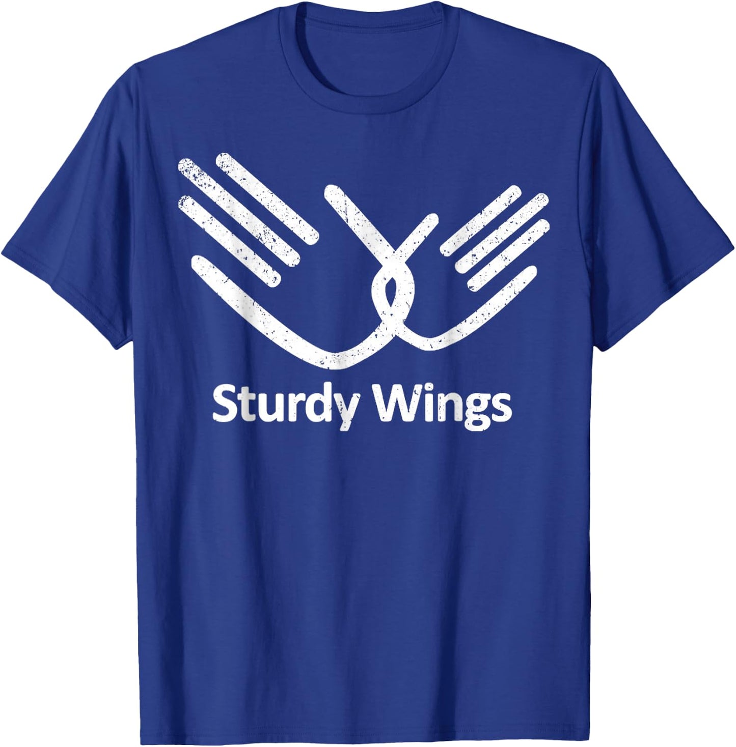 Vintage Sturdy Wings T-Shirt - T-Shirt | Royal