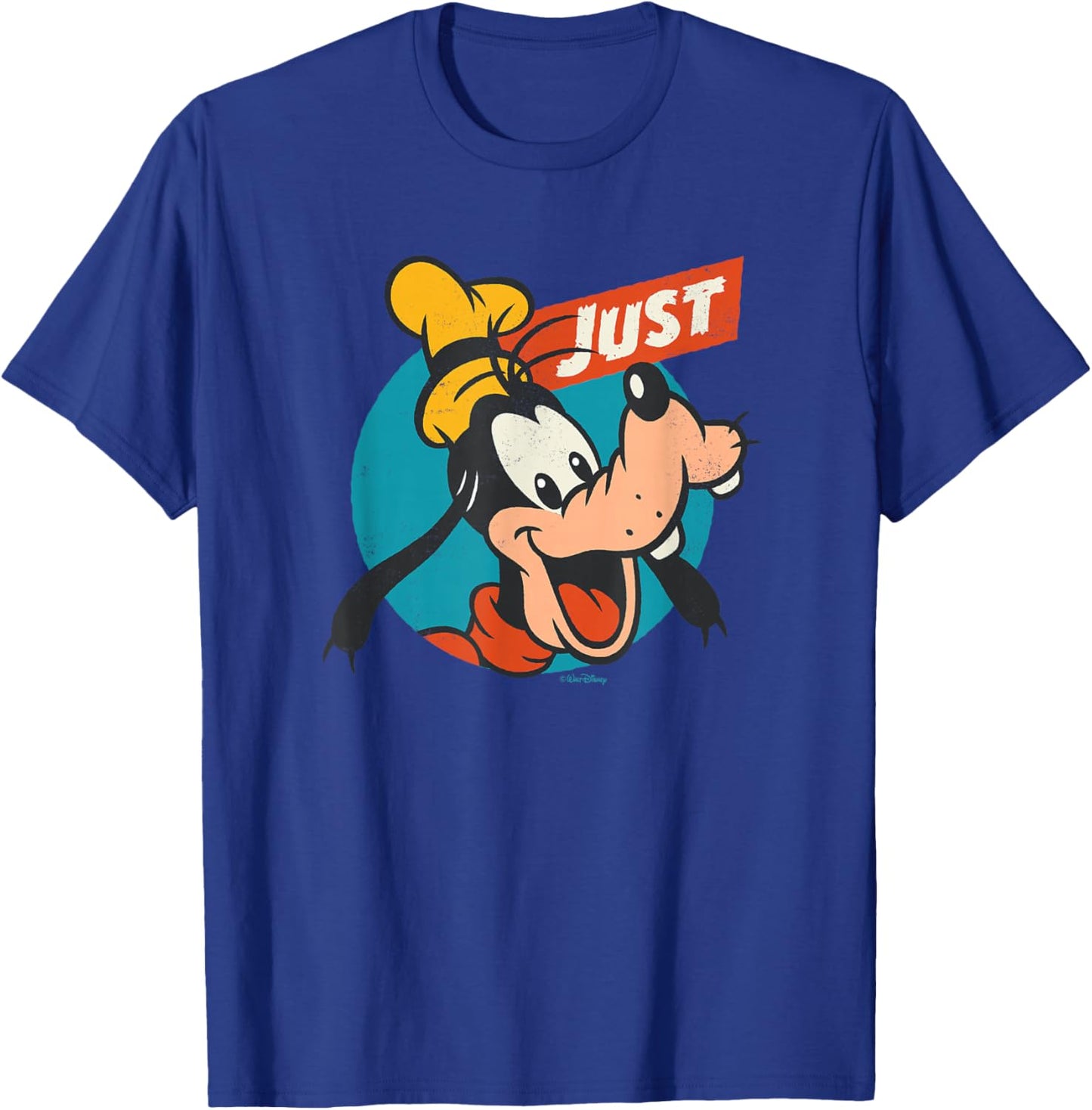 Disney Just Goofy Vintage Classics Retro Funny T-Shirt - T-Shirt | Royal