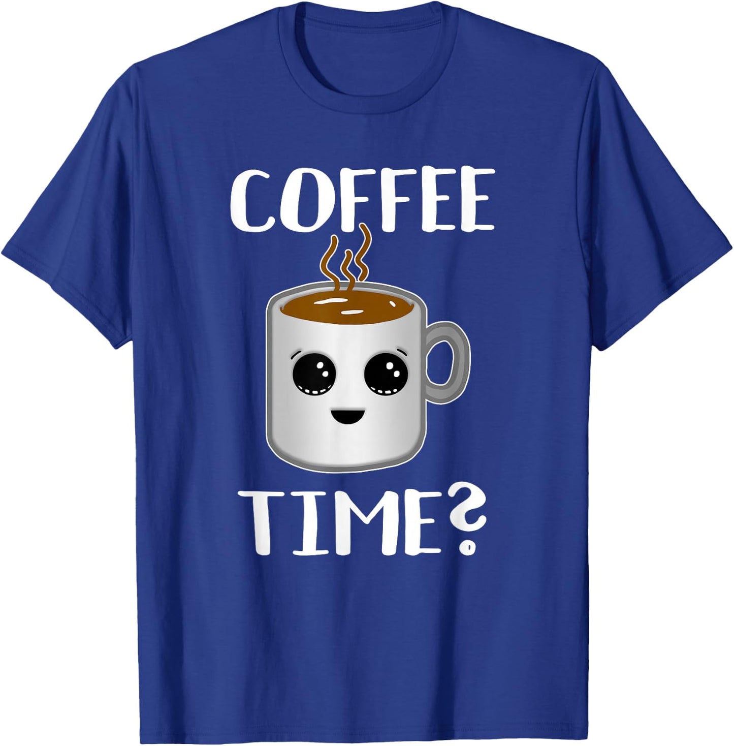 Nice Coffee Time Joke - Great Brewmaster / Cafe Barista T-Shirt - T-Shirt | Royal