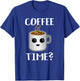 Nice Coffee Time Joke - Great Brewmaster / Cafe Barista T-Shirt - T-Shirt | Royal