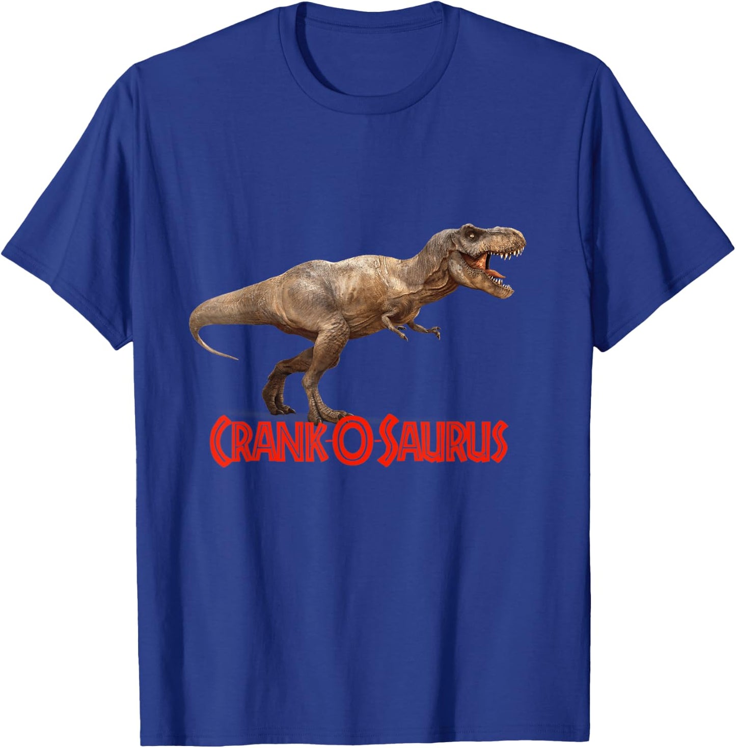 Crank O Saurus T-Shirt - T-Shirt | Royal