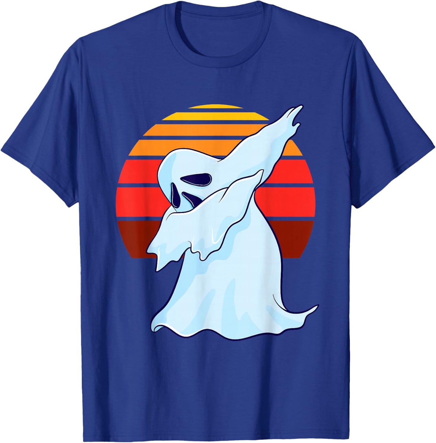 Dabbing Ghost Hunting Halloween Paranormal Investigator T-Shirt - T-Shirt | Royal