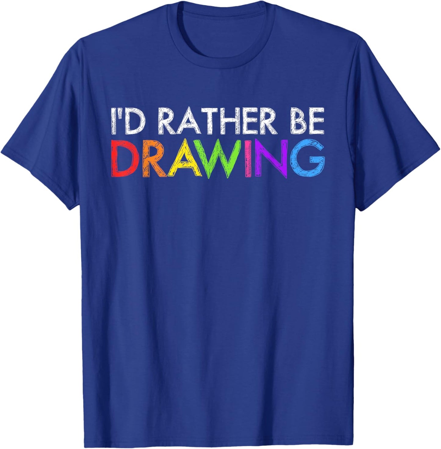 Cool Artist Women Drawing Lovers Painter Art Teacher T-Shirt - T-Shirt | Royal