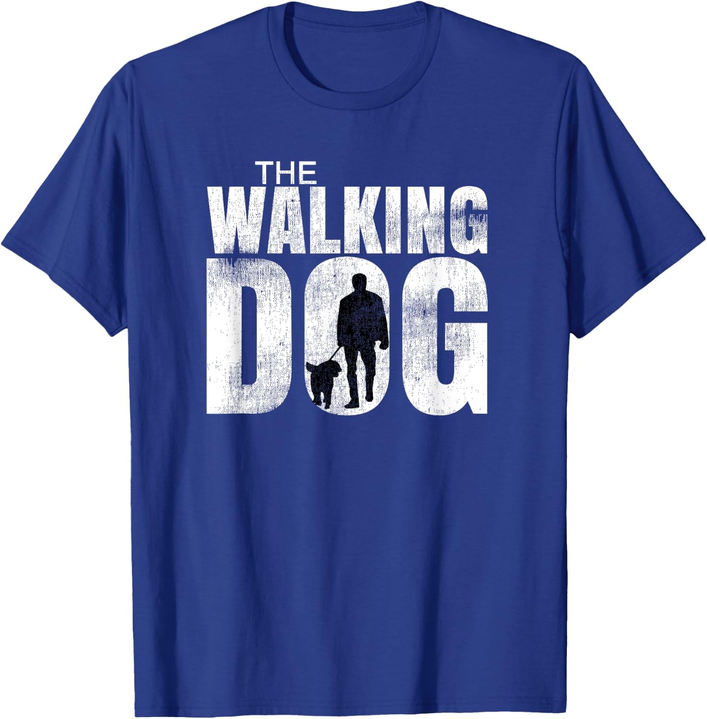 Funny The Walking Dog Dead Dog Walking Gift Women Kids T-Shirt - T-Shirt | Royal