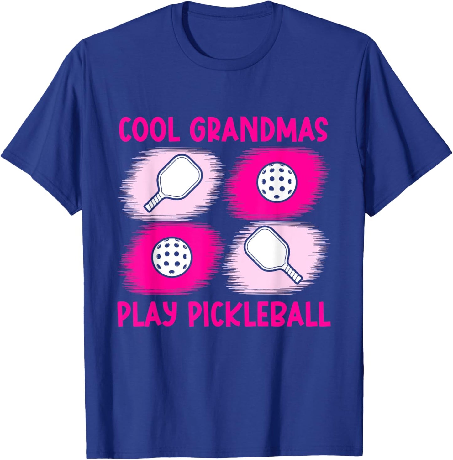 Cool Grandmas Play Pickleball Pickleball Grandma T-Shirt - T-Shirt | Royal