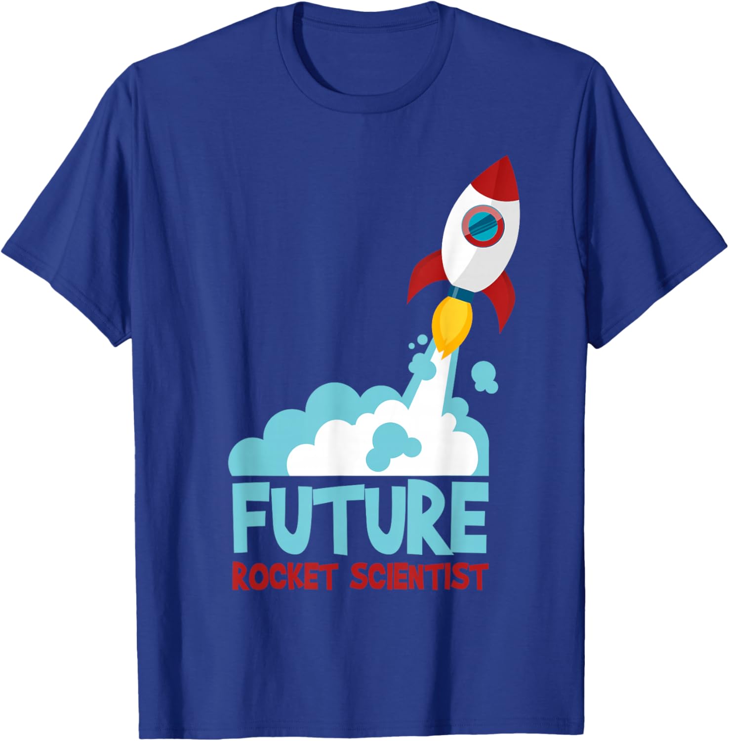 Future Scientist Science Rocket Ship Kids Gift Astronaut T-Shirt - T-Shirt | Royal