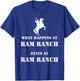 Ram Ranch Cowboy meme T-Shirt - T-Shirt | Royal