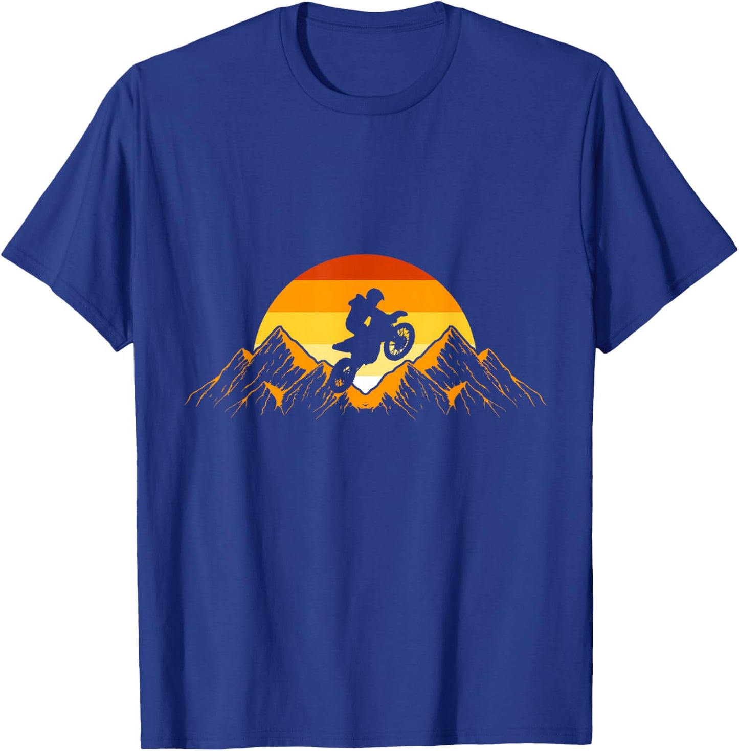 MX Motocross Biker Dirt Bike - Supercross T-Shirt - T-Shirt | Royal