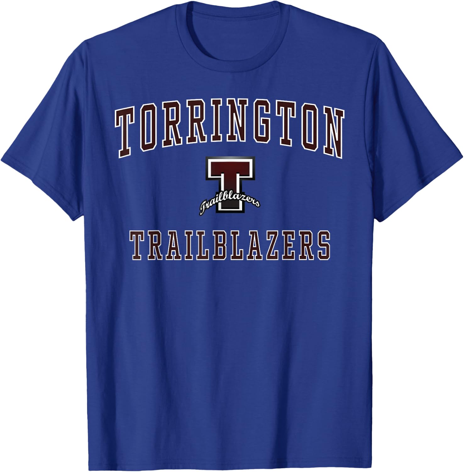 Torrington High School Trailblazers C1 T-Shirt - T-Shirt | Royal