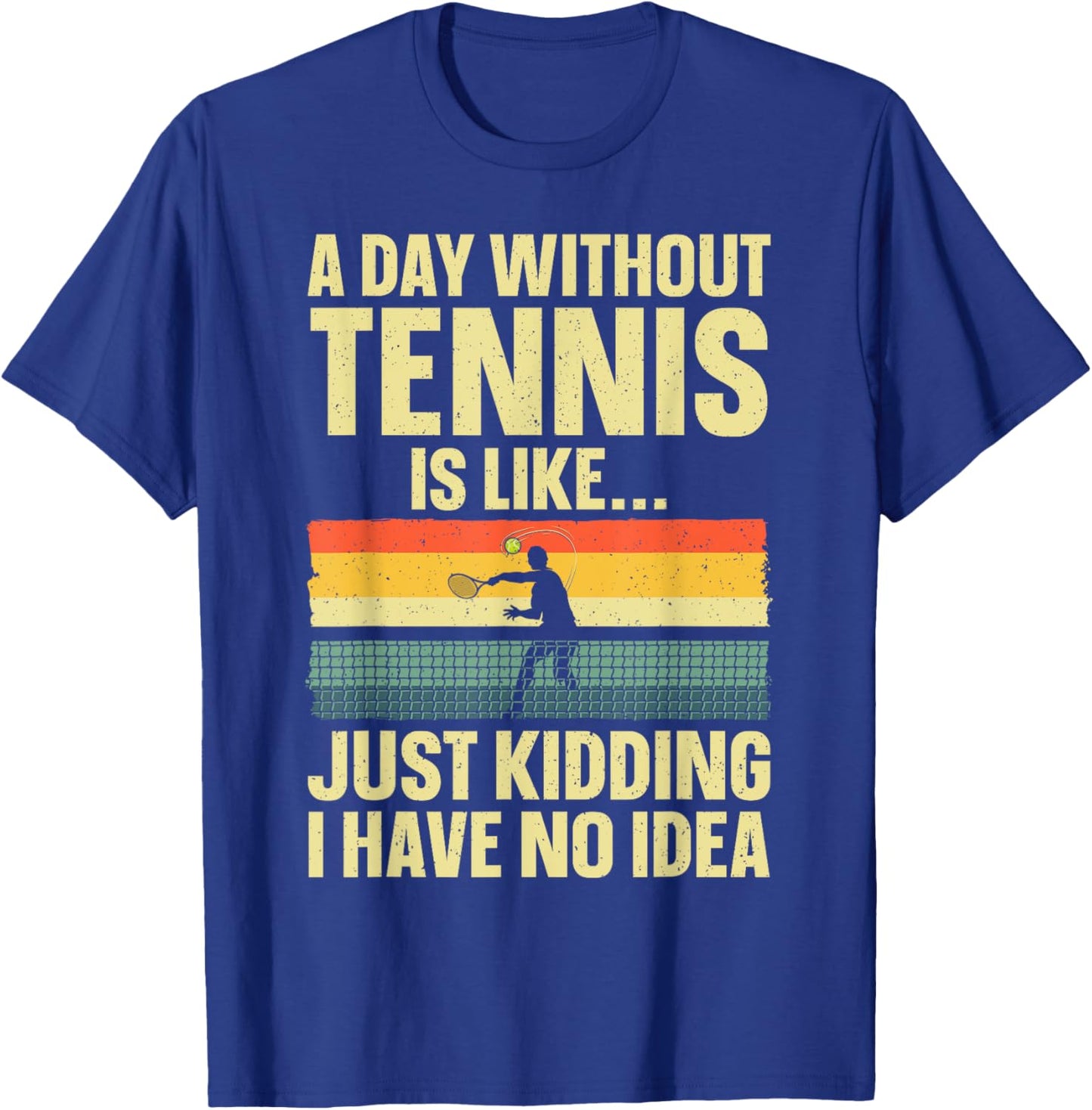 Cool Tennis Novelty Women Tennis Lover Tennis Player T-Shirt - T-Shirt | Royal