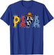 Cowboy Papa Western Rodeo Theme Kids Birthday Party T-Shirt - T-Shirt | Royal