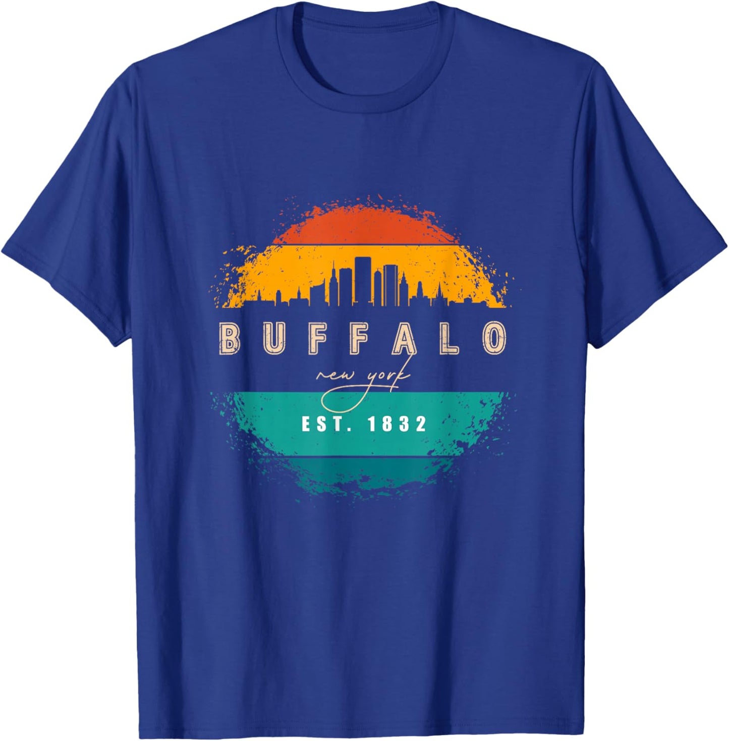 City of Buffalo New York T-Shirt - T-Shirt | Royal