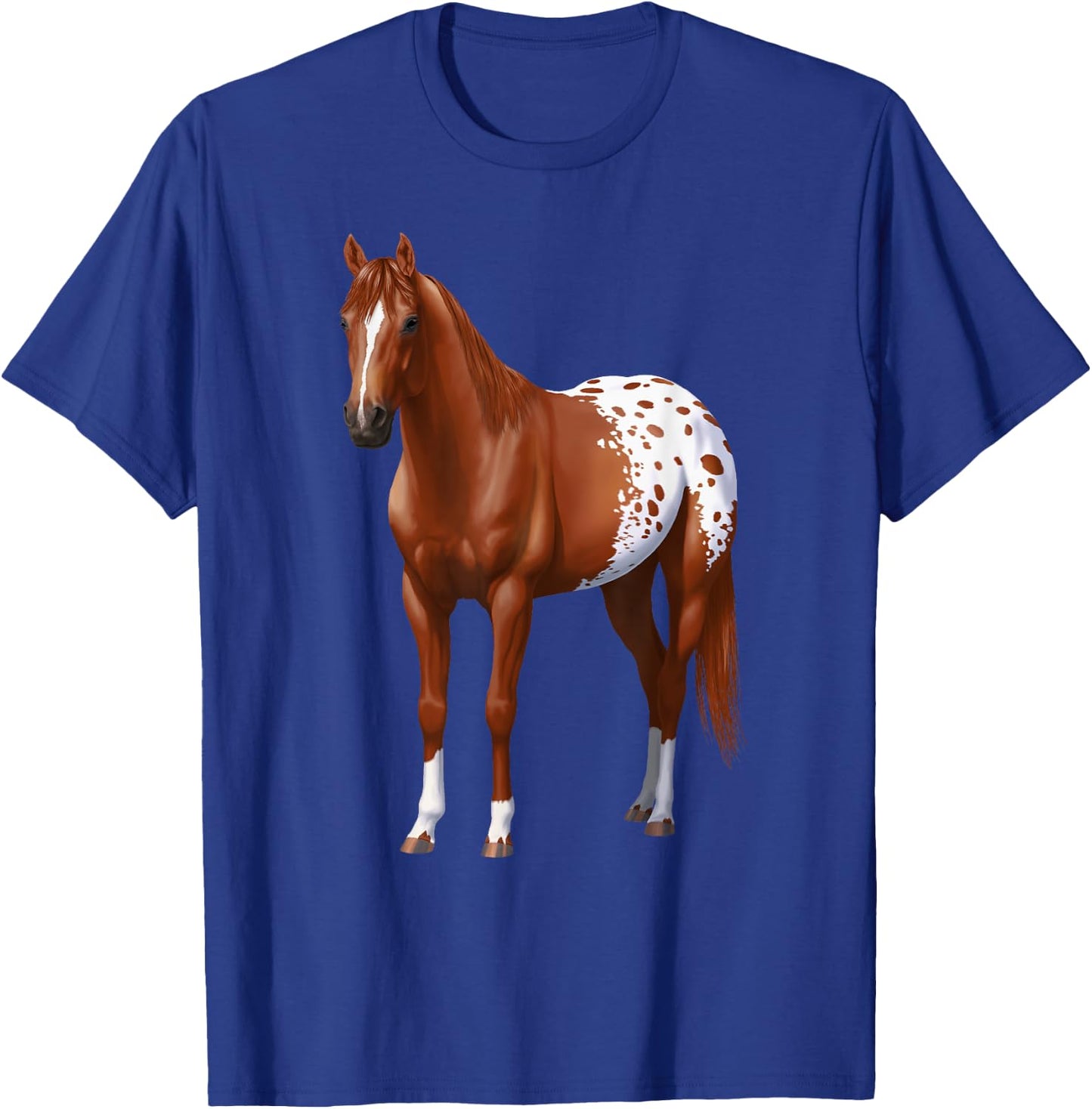 Chestnut Sorrel Blanket Appaloosa Horse Lover Gift T-Shirt - T-Shirt | Royal