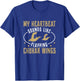 Funny Heartbeat Sounds Like Flapping Chukar Partridge Wings T-Shirt - T-Shirt | Royal