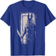 Horror Scary Creepy Bunny Mask Man Rabbit Alt Goth Slasher T-Shirt - T-Shirt | Royal