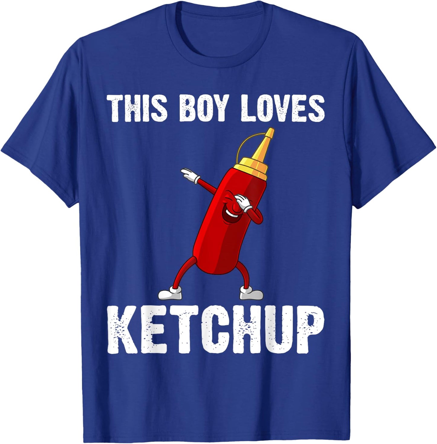 Funny Ketchup Gift Boys Kids Ketchup Merchandise Tomato T-Shirt - T-Shirt | Royal