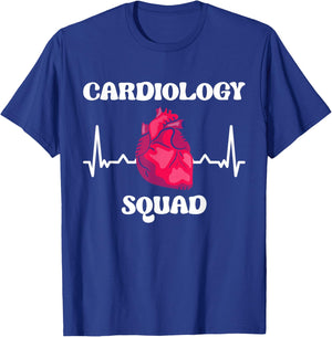 Cardiology Nurse Cardiologist T-Shirt - T-Shirt | Royal
