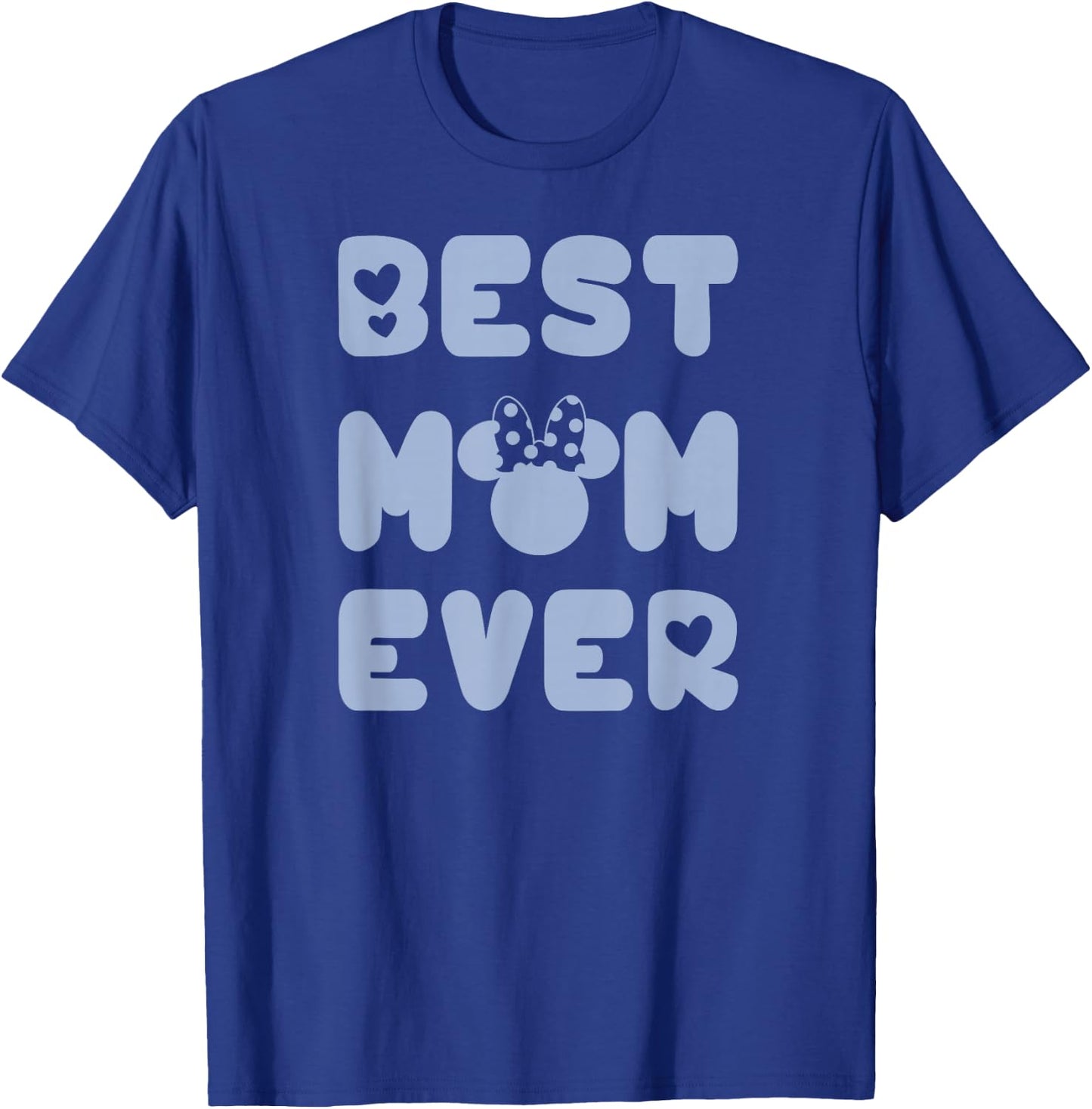 Minnie Mouse Best Mom Ever T-Shirt - T-Shirt | Royal