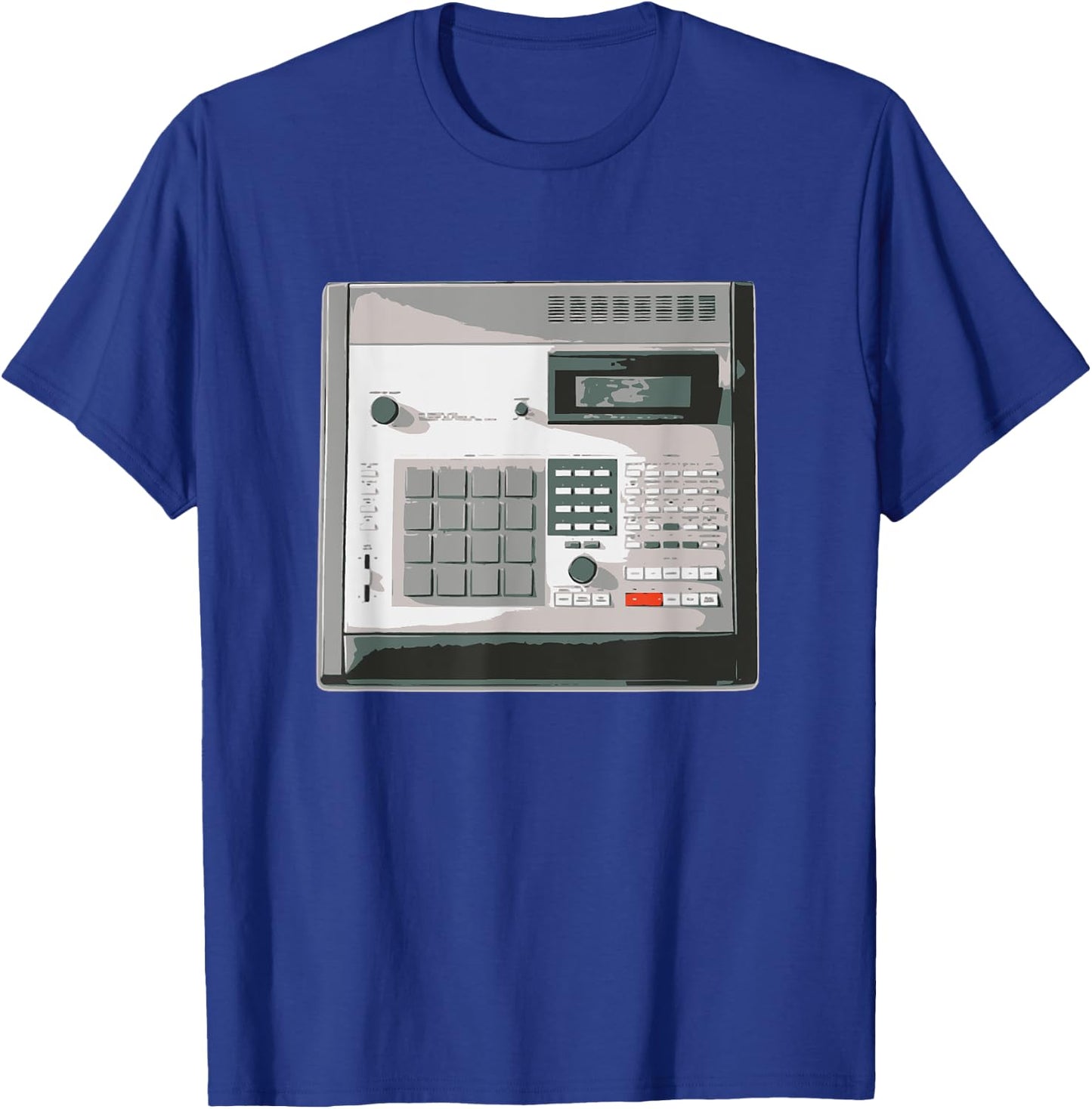 Retro Music Producer Hip Hop MPC T-Shirt - T-Shirt | Royal