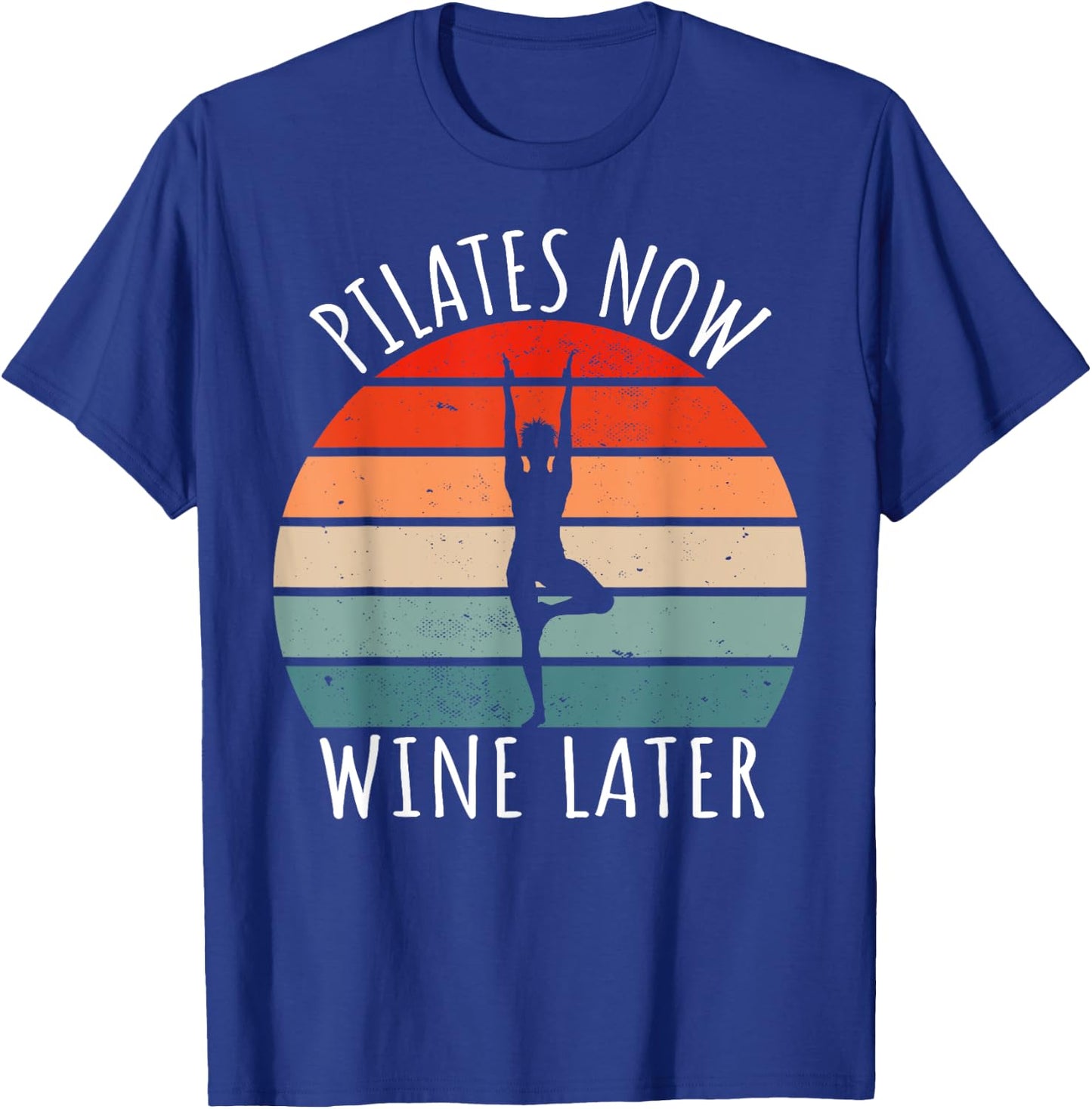 Cute & Funny Meditation Pilates T-Shirt - T-Shirt | Royal