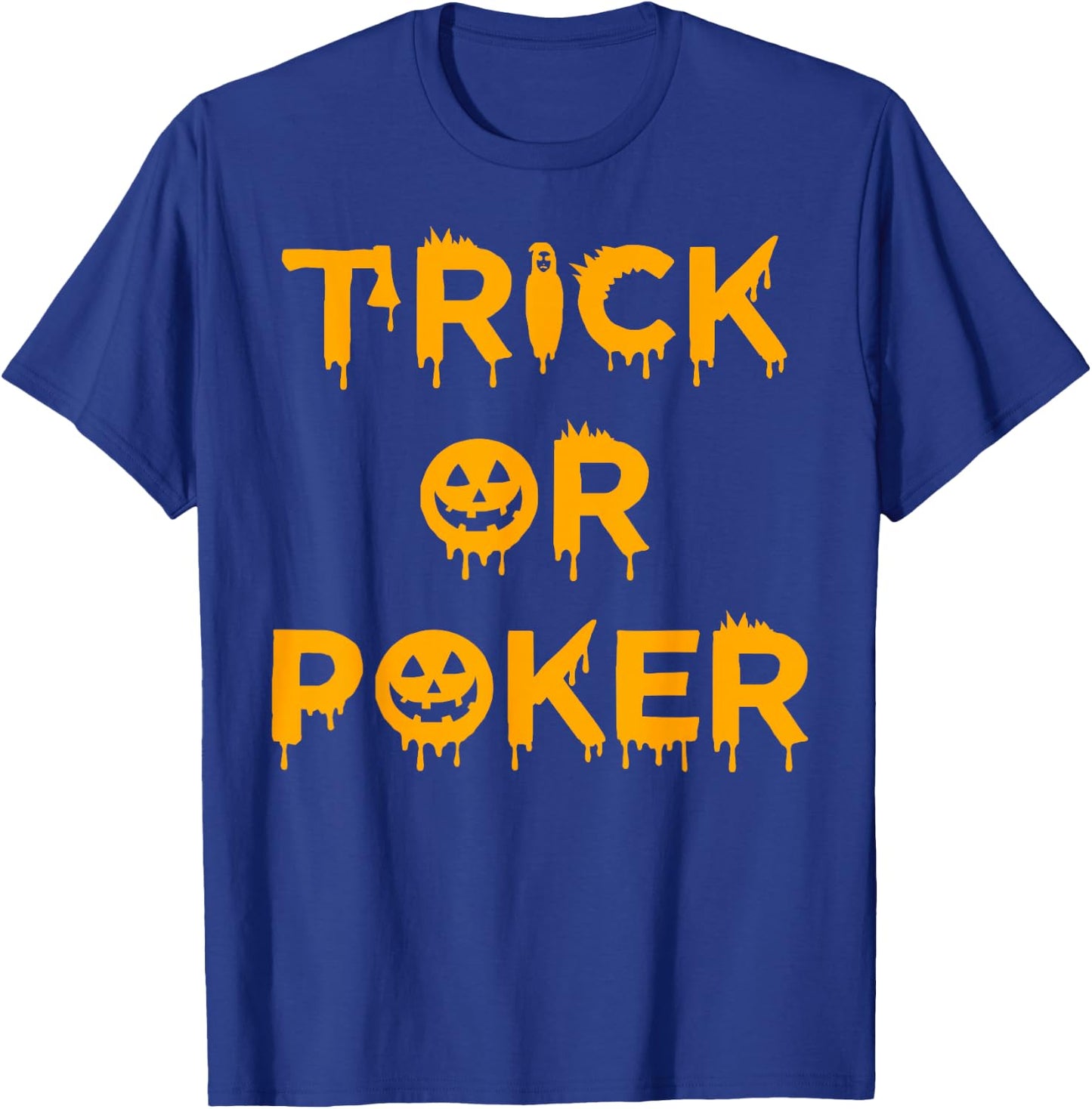 Halloween Poker T-Shirt - T-Shirt | Royal