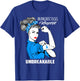 Bronchiectasis Warrior Unbreakable Shirt Awareness Gift T-Shirt - T-Shirt | Royal