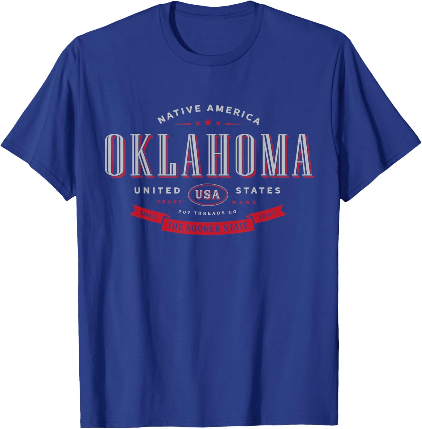 Oklahoma T-Shirt - T-Shirt | Royal