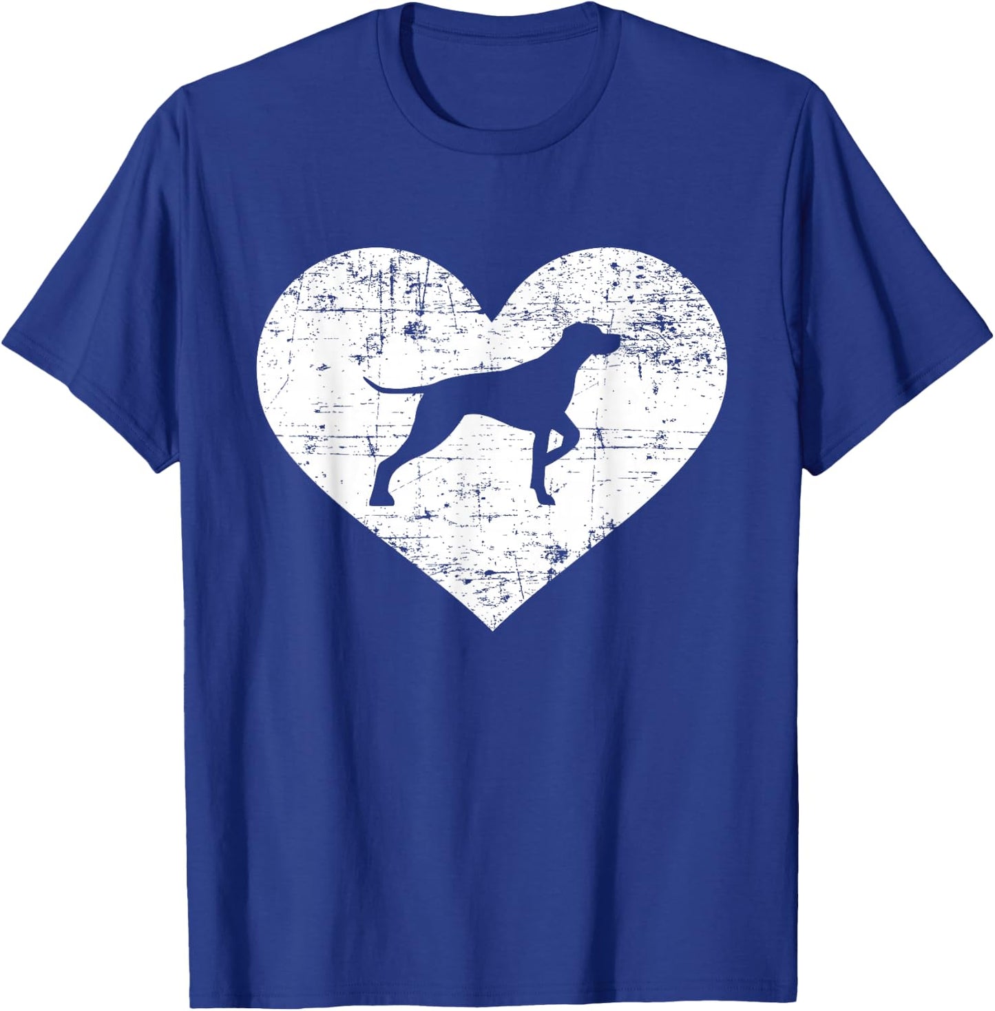 German Shorthaired Pointer heart T-Shirt - T-Shirt | Royal