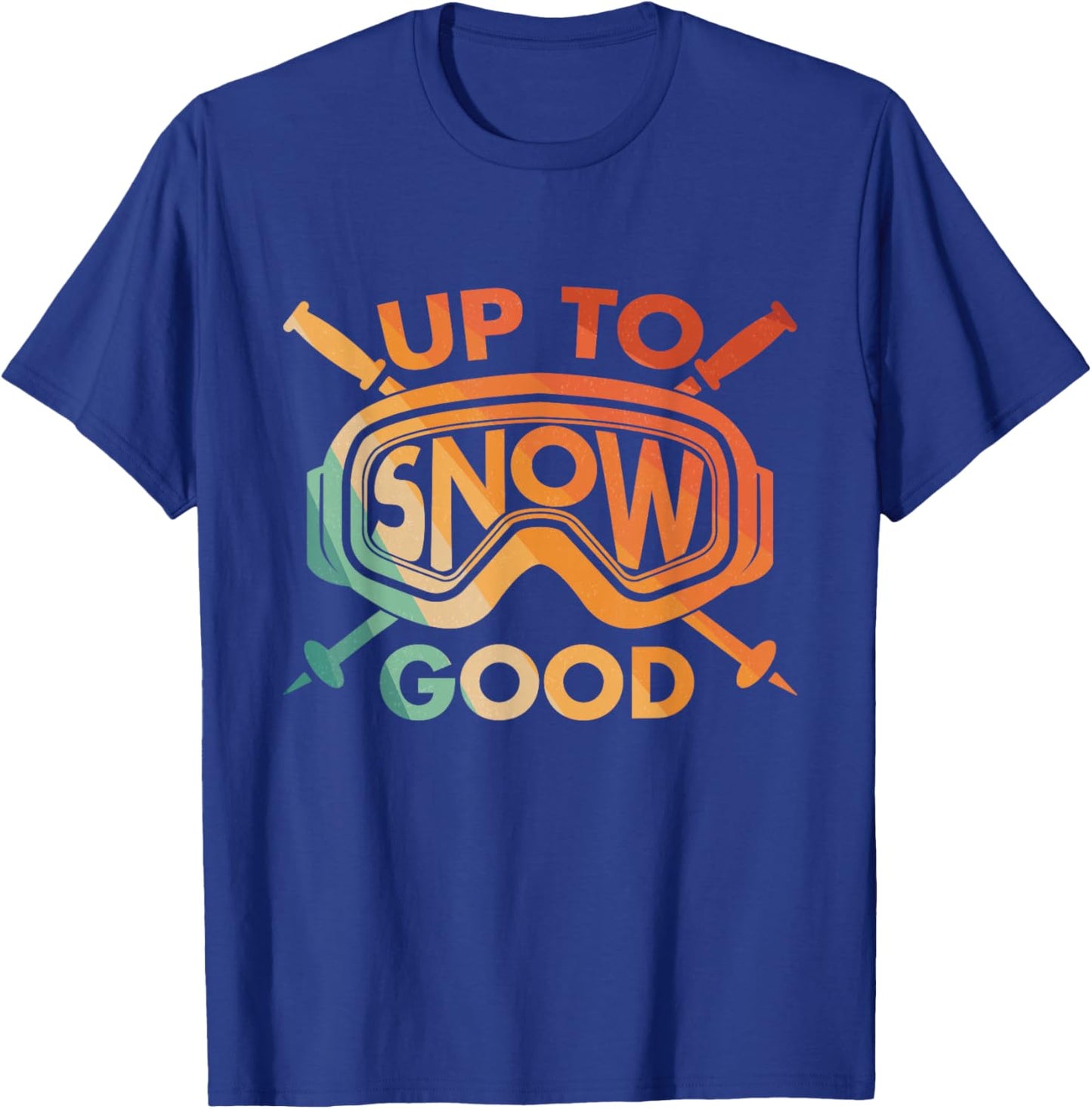 Cool Skiing Design Women Ski Skier Snow Skiing Lover T-Shirt - T-Shirt | Royal