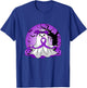 Pancreatic Cancer Halloween Ghost Purple Ribbon Awareness T-Shirt - T-Shirt | Royal