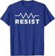 Resistor Symbol Resist Funny Electrical Engineering T-Shirt - T-Shirt | Royal