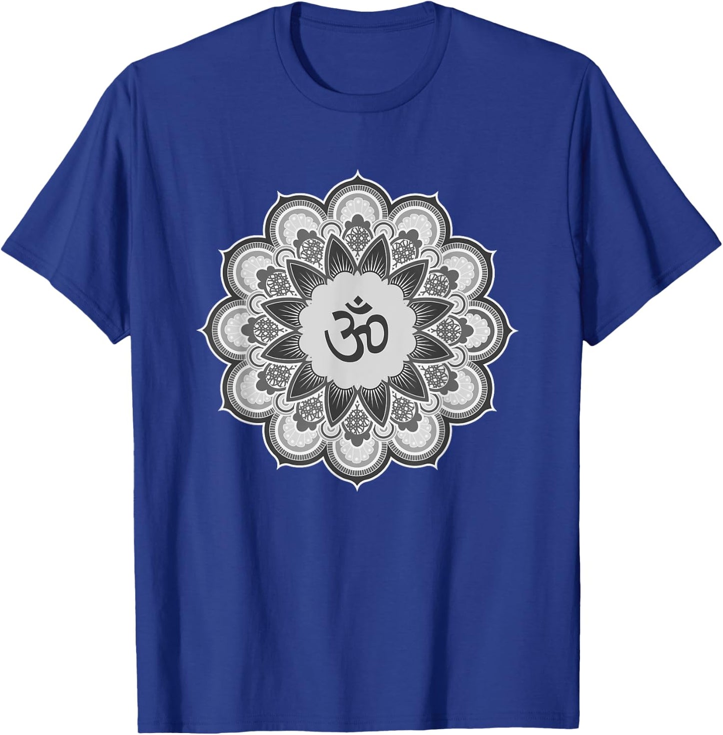 Om Ohm Aum Symbol Spiritual Yoga Yoga T-Shirt - T-Shirt | Royal