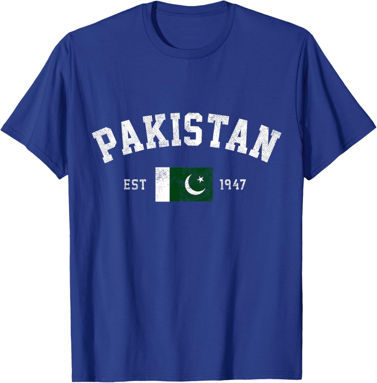 Pakistan Est. 1947 Pakistani Flag Independence Day T-Shirt - T-Shirt | Royal