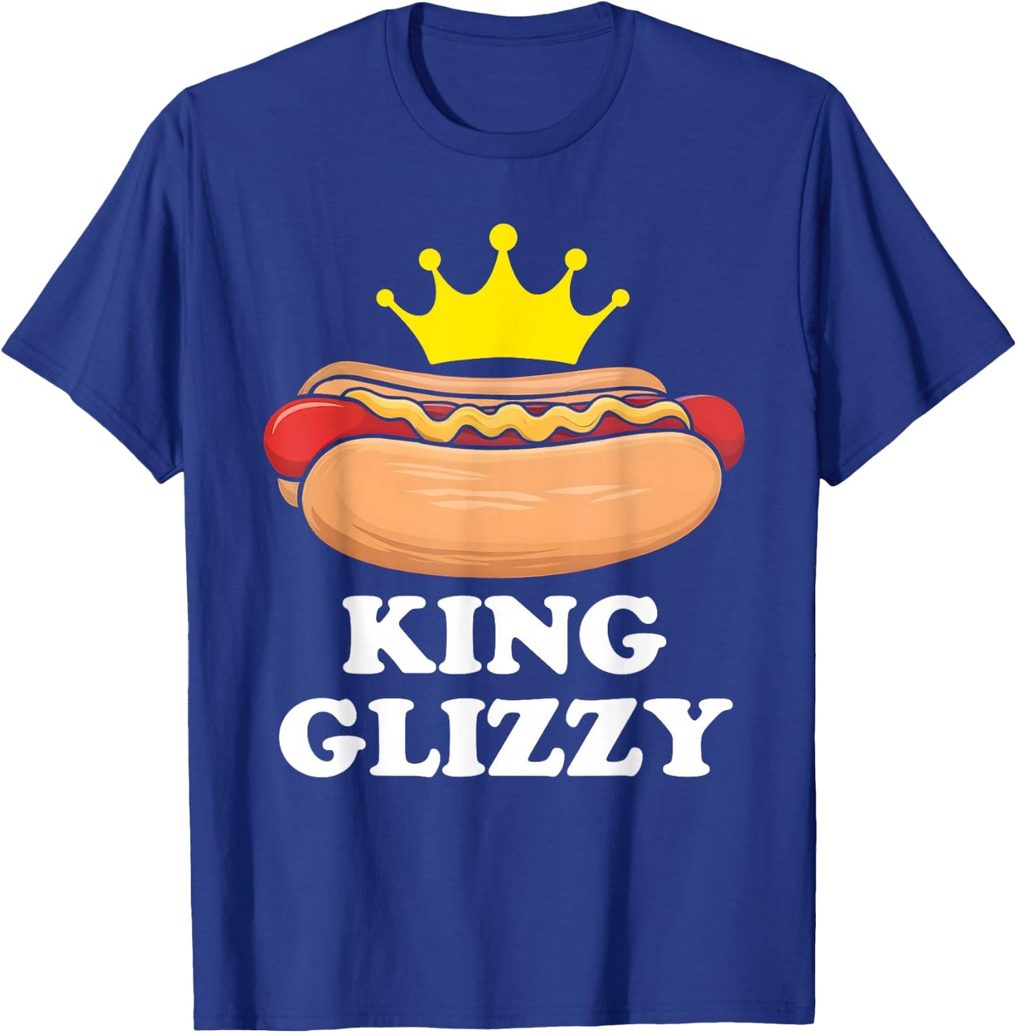 King Glizzy Funny Glizzy Gobbler Meme Hot Dog Women Kids T-Shirt - T-Shirt | Royal