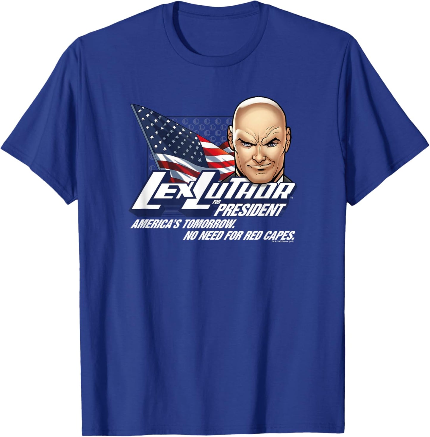 Superman Lex Luthor for President T-Shirt - T-Shirt | Royal