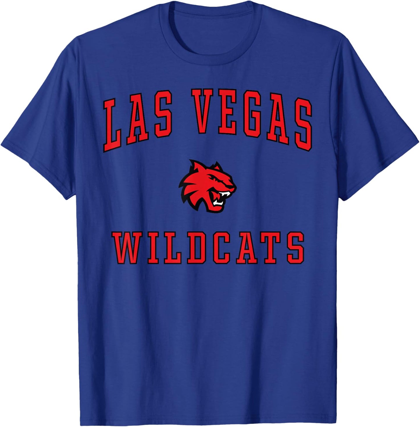 Las Vegas High School Wildcats T-Shirt - T-Shirt | Royal