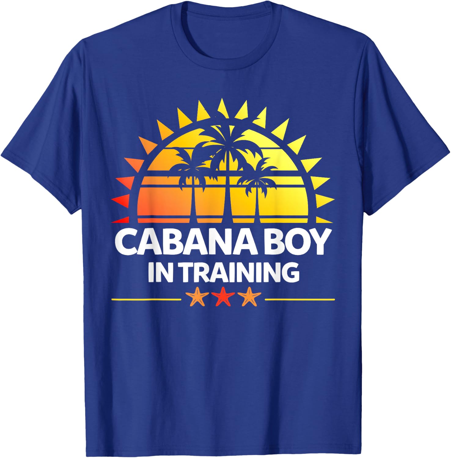 Cabana Boy In Training Men's Boys Gift T-Shirt - T-Shirt | Royal