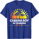 Cabana Boy In Training Men's Boys Gift T-Shirt - T-Shirt | Royal