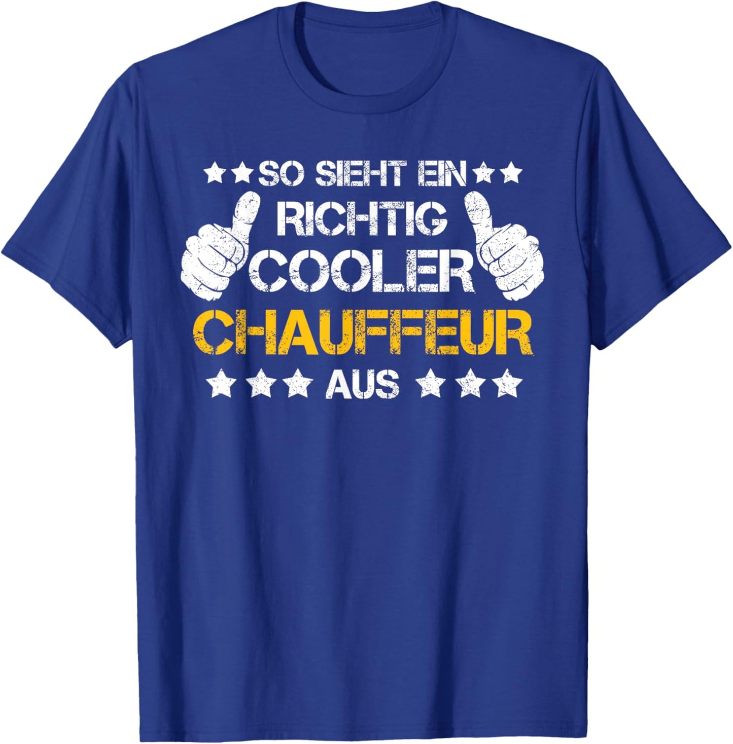 So sieht ein richtig cooler Chauffeur aus! T-Shirt - T-Shirt | Royal
