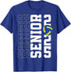 Class of 2025 Graduation Senior Volleyball Player Boys Girls T-Shirt - T-Shirt | Royal