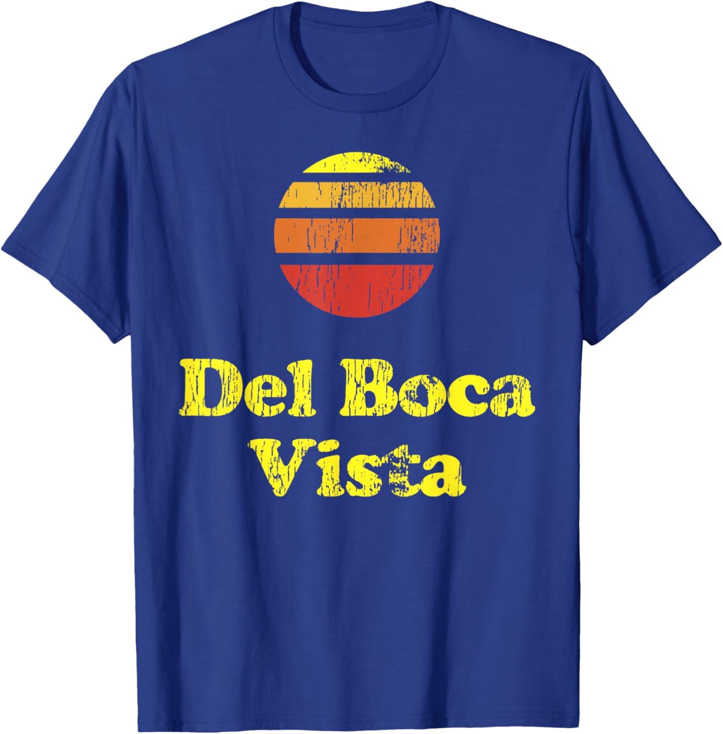 Vintage Del Boca Vista Del Boca Vista Sunset T-Shirt - T-Shirt | Royal