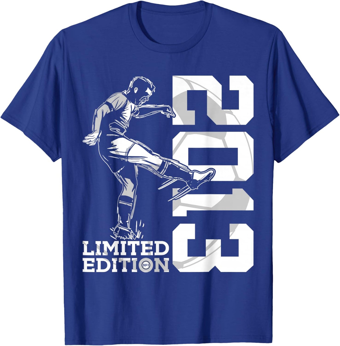 Limited Edition 2013 13 Years Soccer 13th Birthday T-Shirt - T-Shirt | Royal