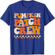 Groovy Pumpkin Patch Crew Pumpkin Patch Crew Fall Halloween T-Shirt - T-Shirt | Royal