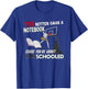 You're About To Be Schooled - Funny Basketball Trash Talk T-Shirt - T-Shirt | Royal