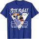Illumination - The Secret Life of Pets Pet , Kids/ , -Adults, Boys, Short Sleeve, Black, Small, Classic Fit, Cotton Blend T-Shirt - T-Shirt | Royal