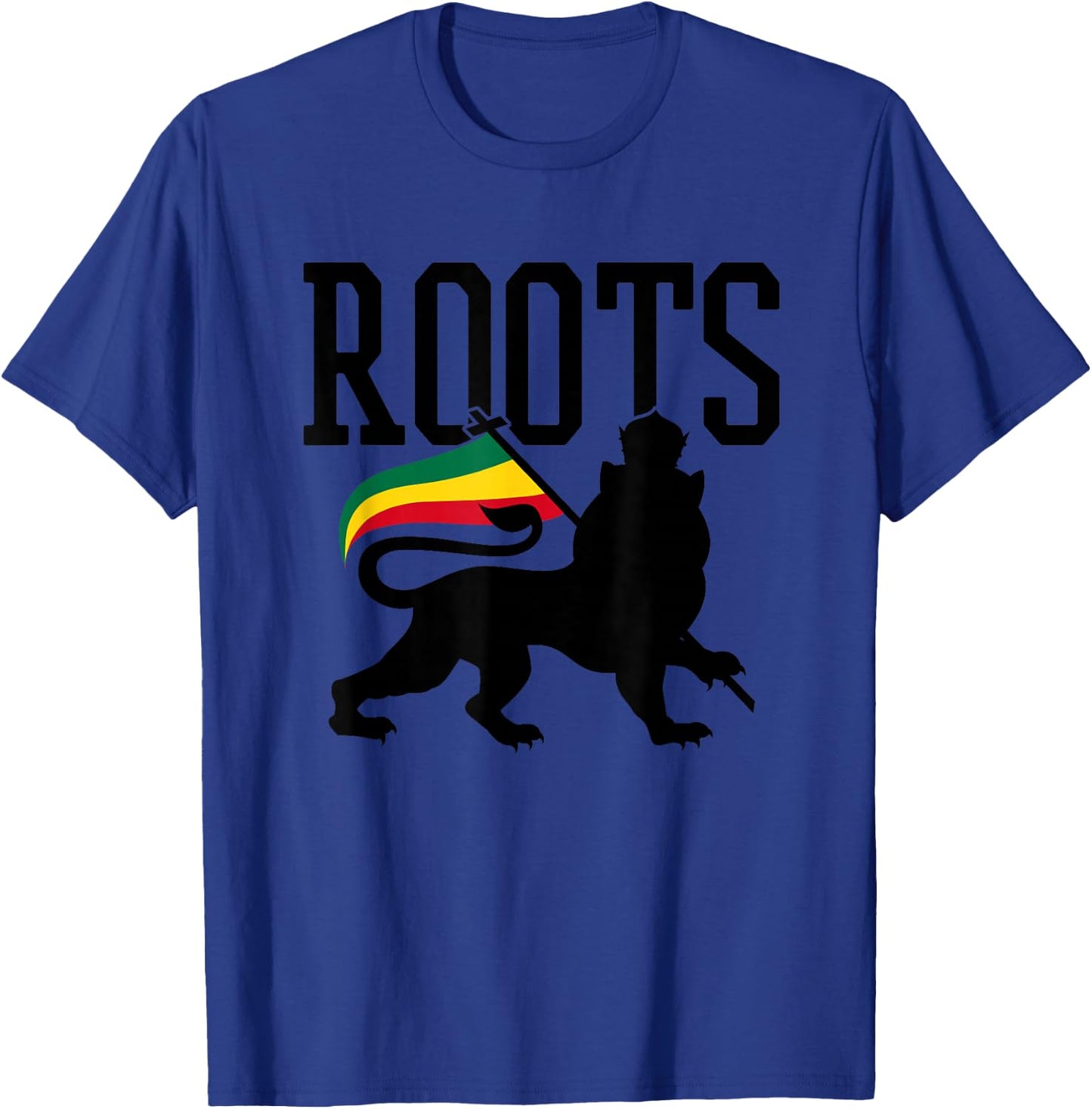 Reggae Roots Lion Of Judah Rastafari Rasta Music Gift T-Shirt - T-Shirt | Royal