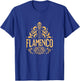 Flamenco Spanish Guitar - Flamenco Guitar Art T-Shirt - T-Shirt | Royal