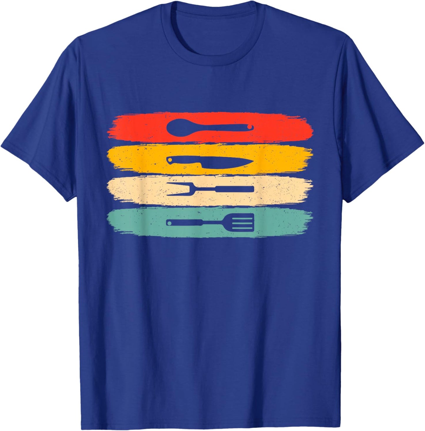 Vintage Cook Cooking Design For Chef Men Women T-Shirt - T-Shirt | Royal