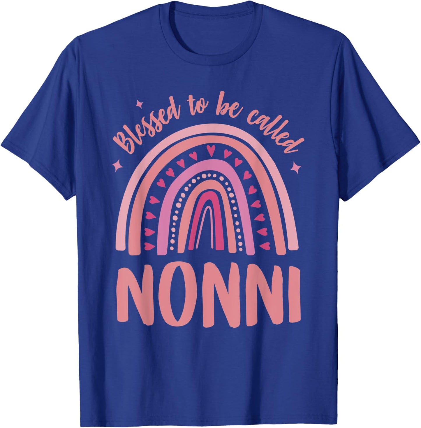 Blessed to be called Nonni idea Mothers Day Nonni T-Shirt - T-Shirt | Royal