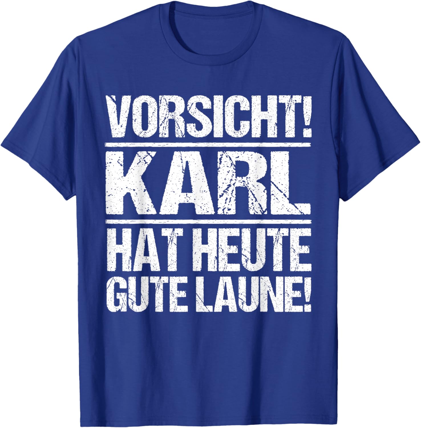 Vorname Karl T-Shirt - T-Shirt | Royal